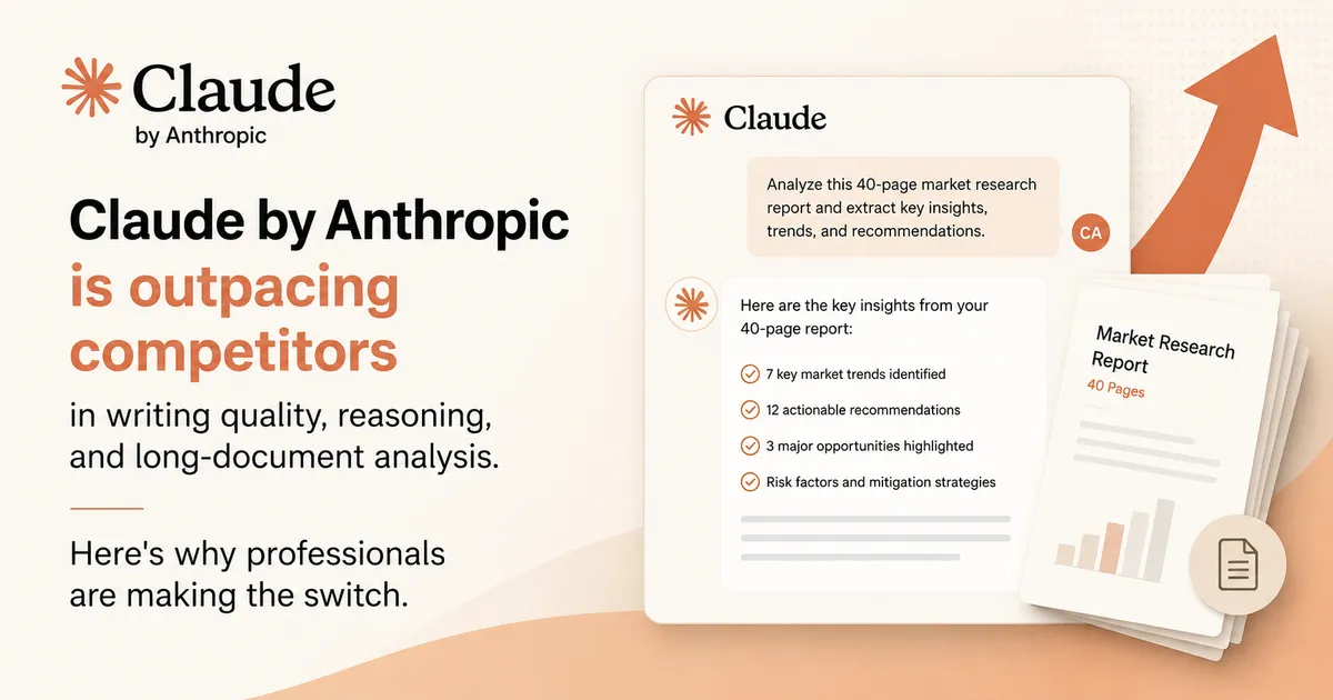 Why Claude Is Becoming the AI Model Professionals Actually Trust